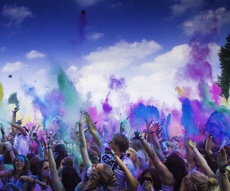 Holi Festival of Colours Impression