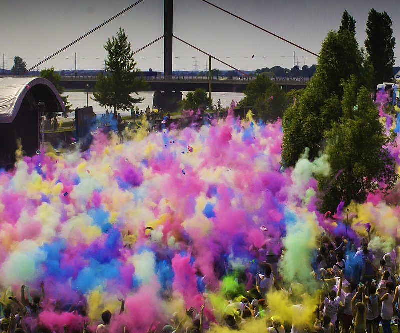 Holi Festival of Colours Impression