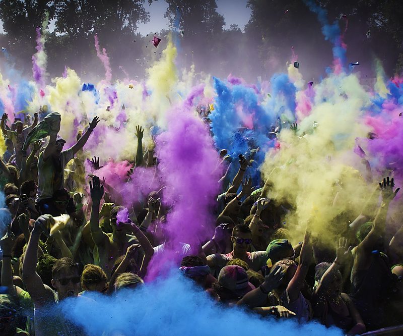 Holi Festival of Colours Impression
